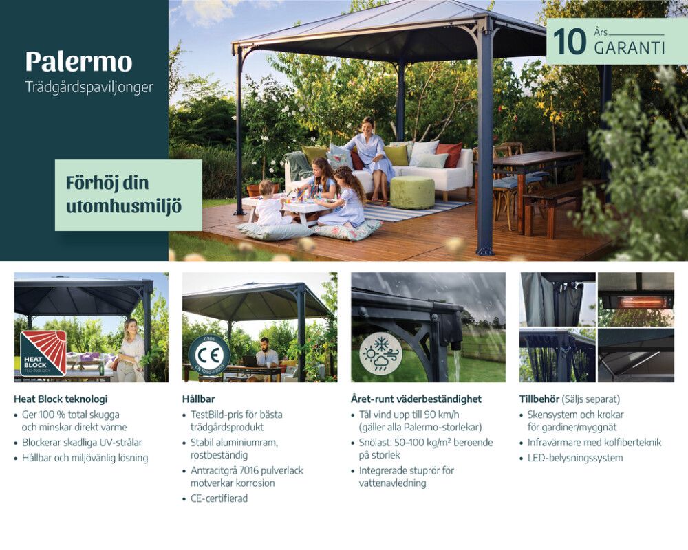 Aiapaviljon Palermo 3600