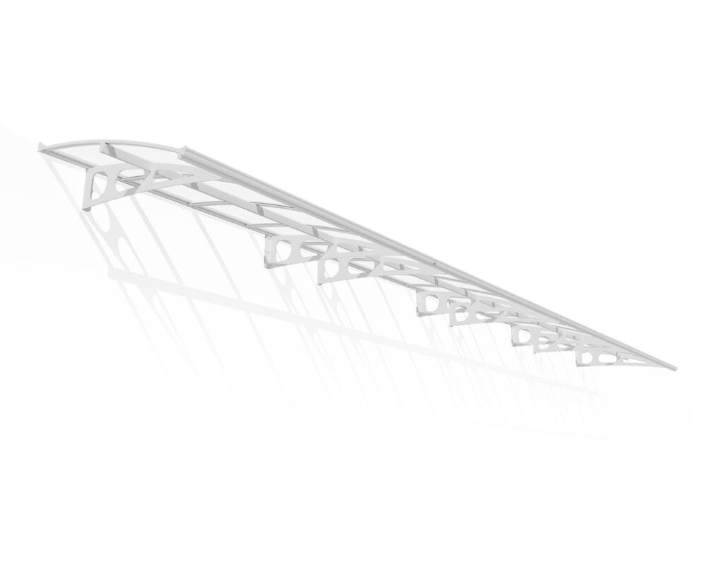 Varikatus Canopia Bordeaux läbipaistev 1,4 x 8,9 m