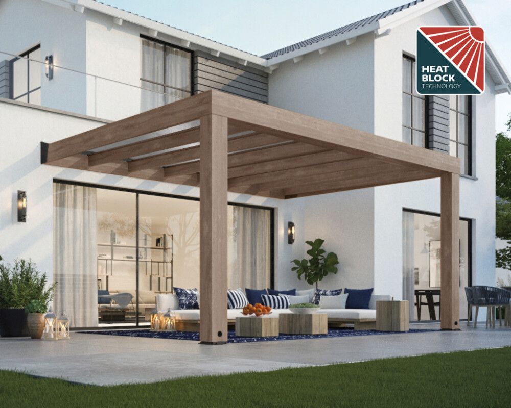 Terrassikatus Canopia Helsinki seeder 3 x 4,7 m