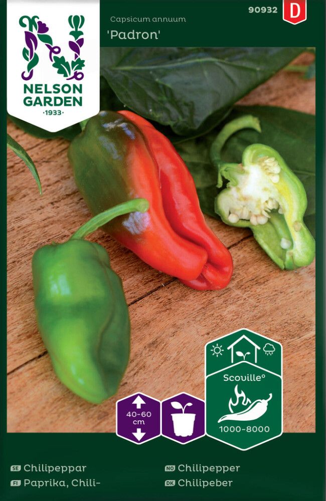 Tšillipaprika Padron