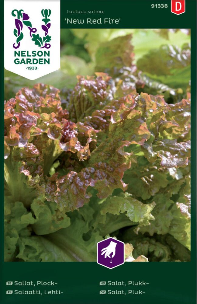 Lehtsalat tammeleheline New Red Fire