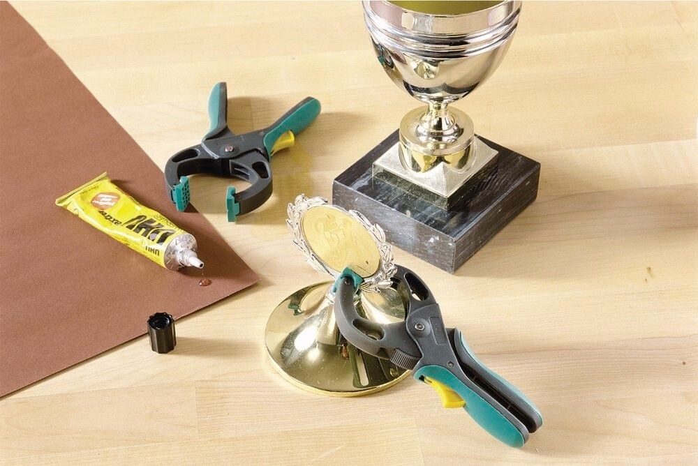 Hammasfiksaatoriga näpitsklamber Wolfcraft FZR