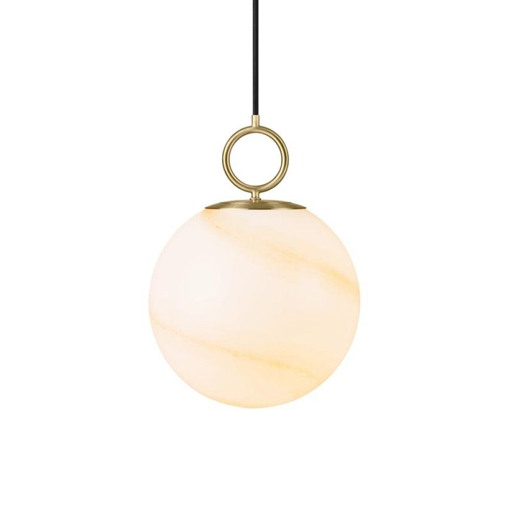 Rippvalgusti Halo Design Stockholm Ø25, pruun marmor