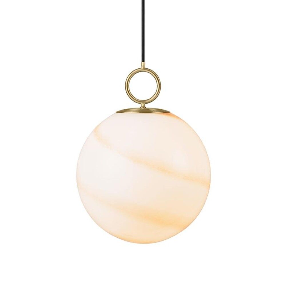 Rippvalgusti Halo Design Stockholm Ø30, pruun marmor