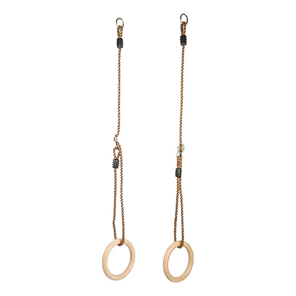 Võimlemisrõngad köiega