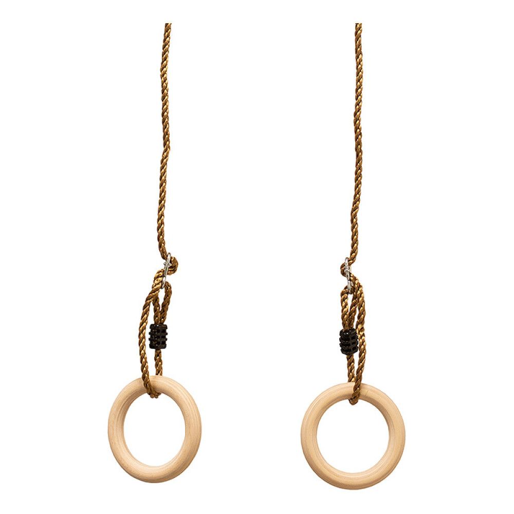 Võimlemisrõngad köiega