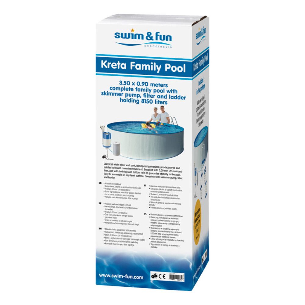 Bassein Swim & Fun Kreta 350 x 90 cm