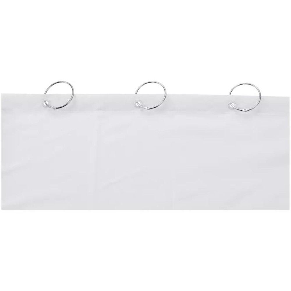 Dušikardina rõngad Diaqua Fares kroom Ø 5,5 cm 12 tk/pakk