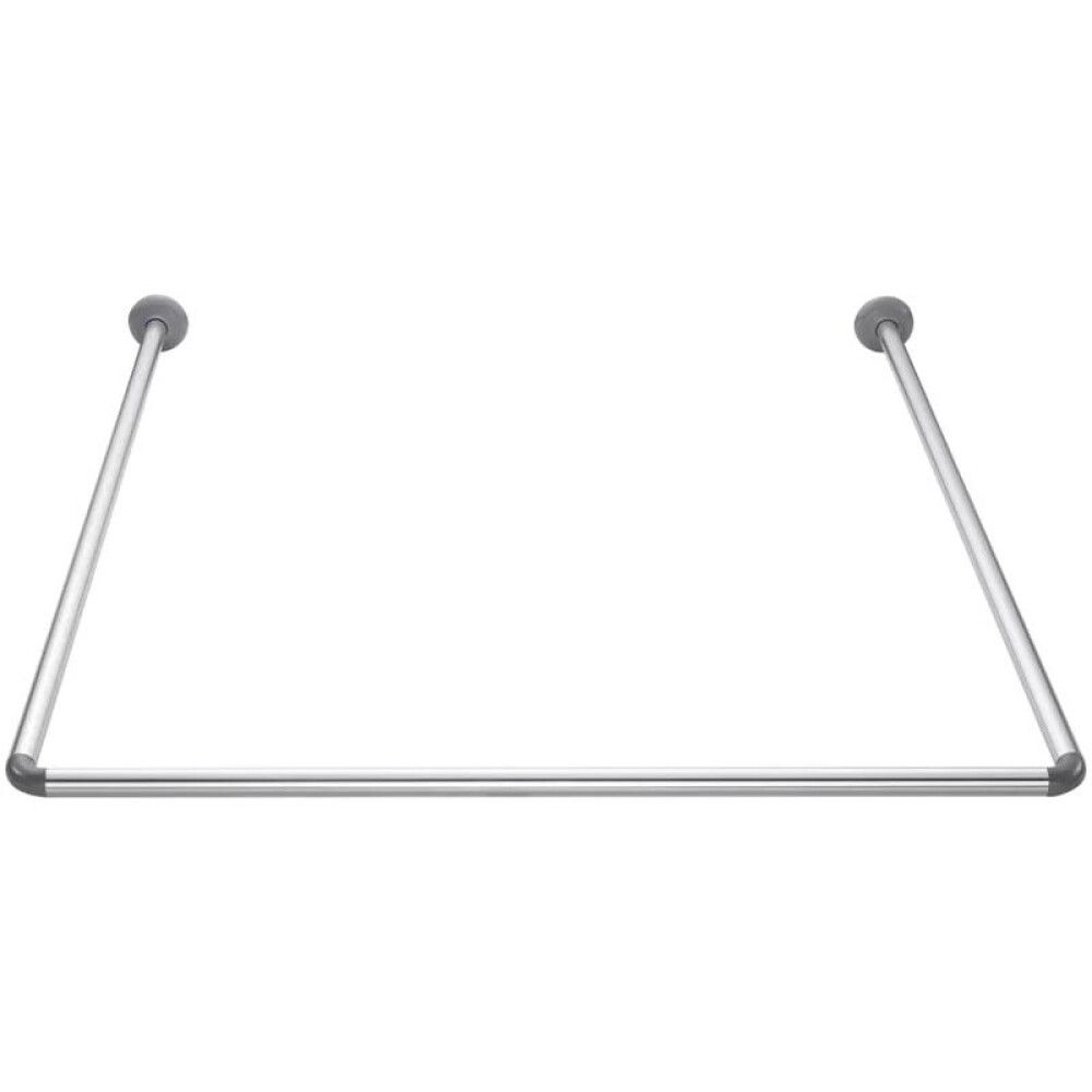 Dušikardinatugi Diaqua Ø 2,2 x 90 x 80 x 90 cm Kroom