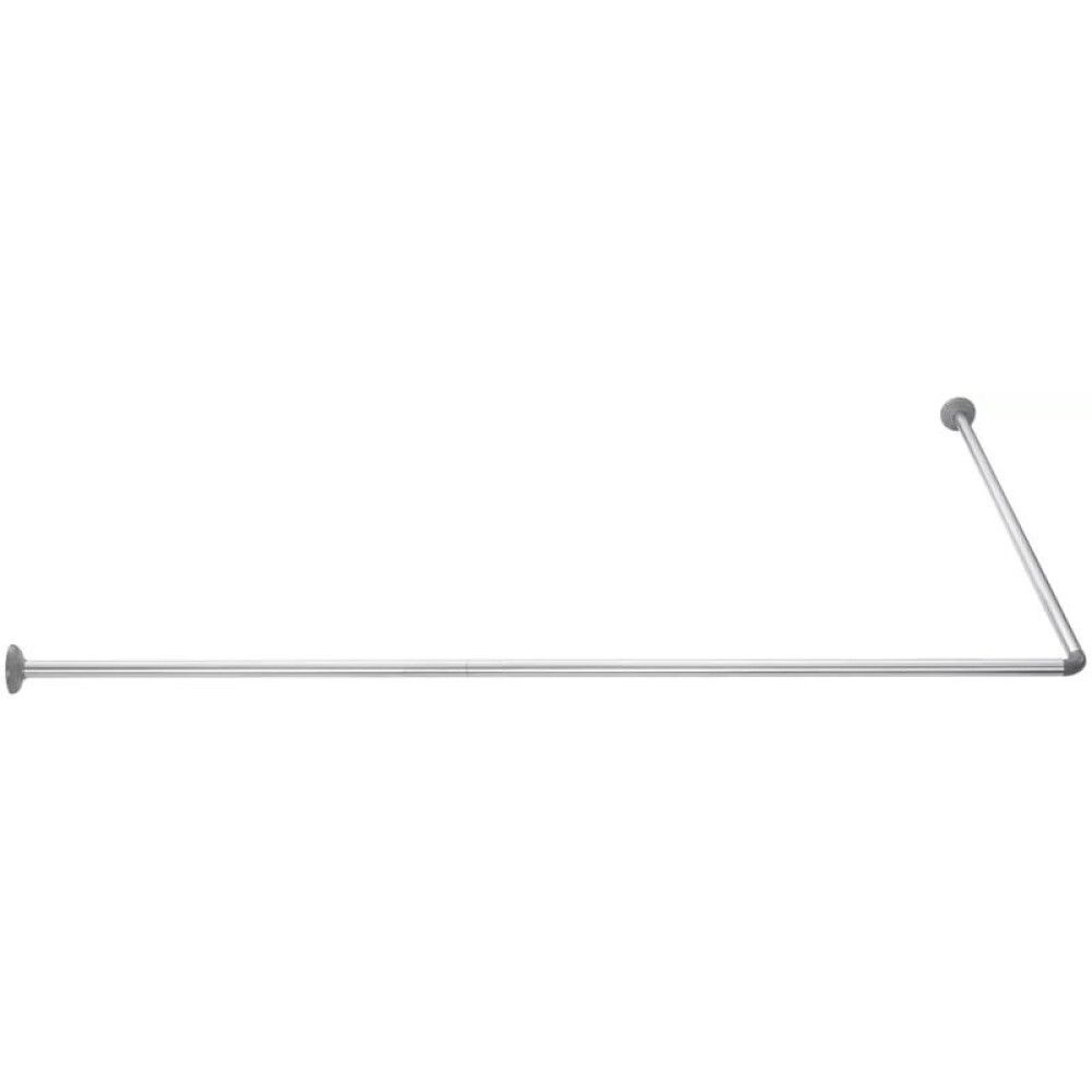 Dušikardinatugi Diaqua Ø 2,2 x 90 x 80 x 90 cm Kroom