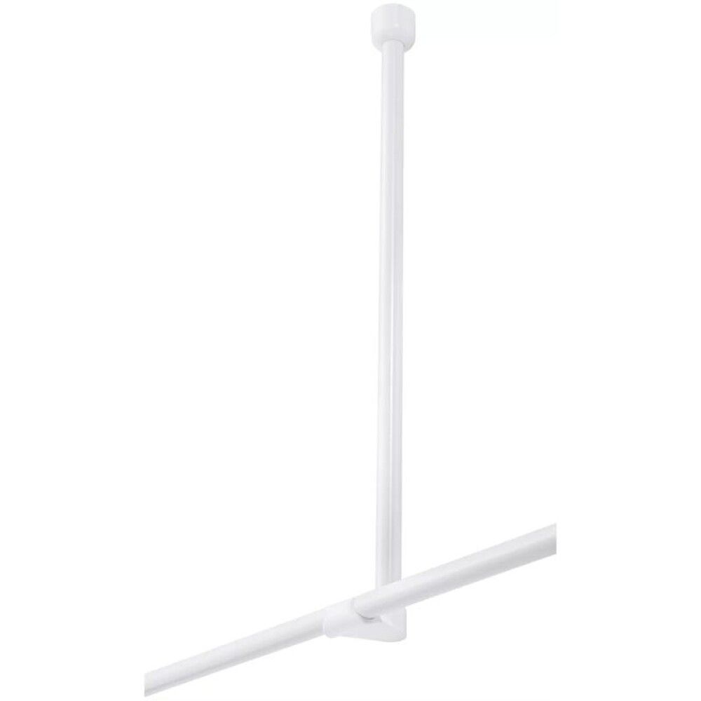 Laekinnitus dušikardinapuule Diaqua Basic Ø 2,2 x 60 cm Valge