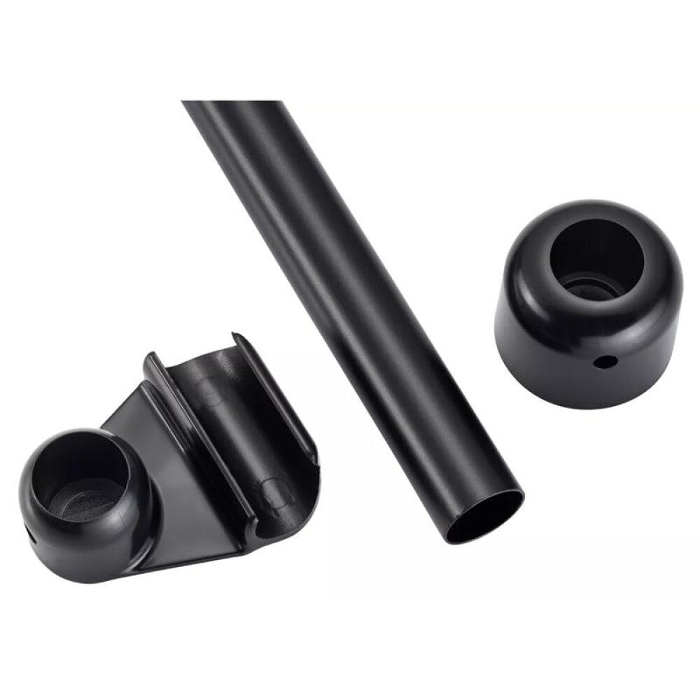 Laekinnitus dušikardinapuule Diaqua Basic Ø 2,2 x 60 cm Must