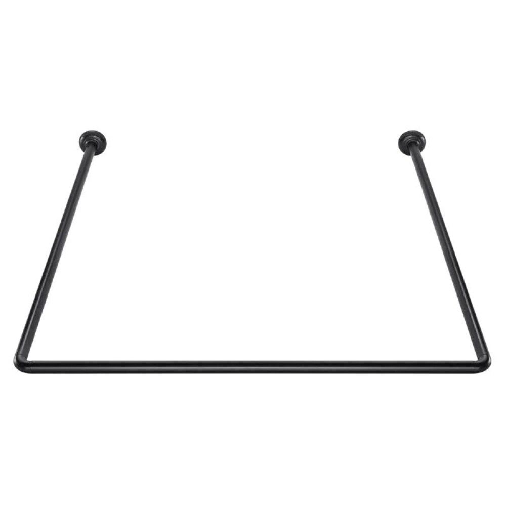 Dušikardina toru Diaqua Ø 2,2 x 90 x 80 x 90 cm Must