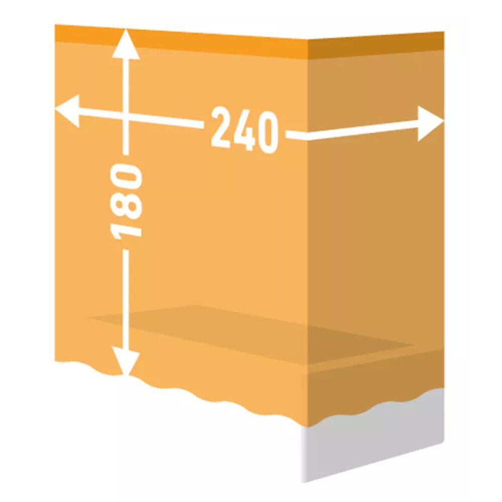 Dušikardin Diaqua Spa  180 x 200 cm 180 cm 240 cm