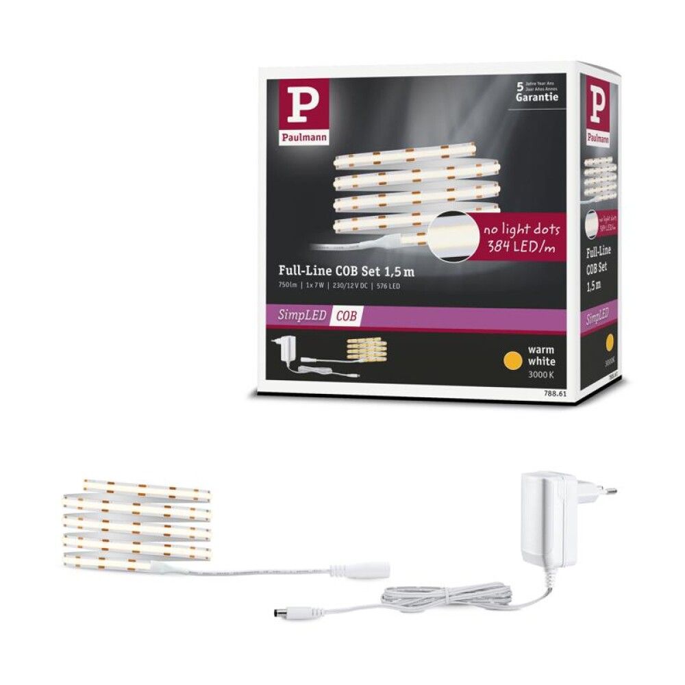 LED- valgusriba Paulmann Maxled 250 soe valge 1 m IP44