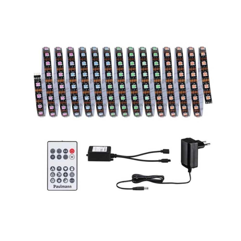 Led-riba Set Dynamic 5 m 10.5W Rainbow RGB 12V DC