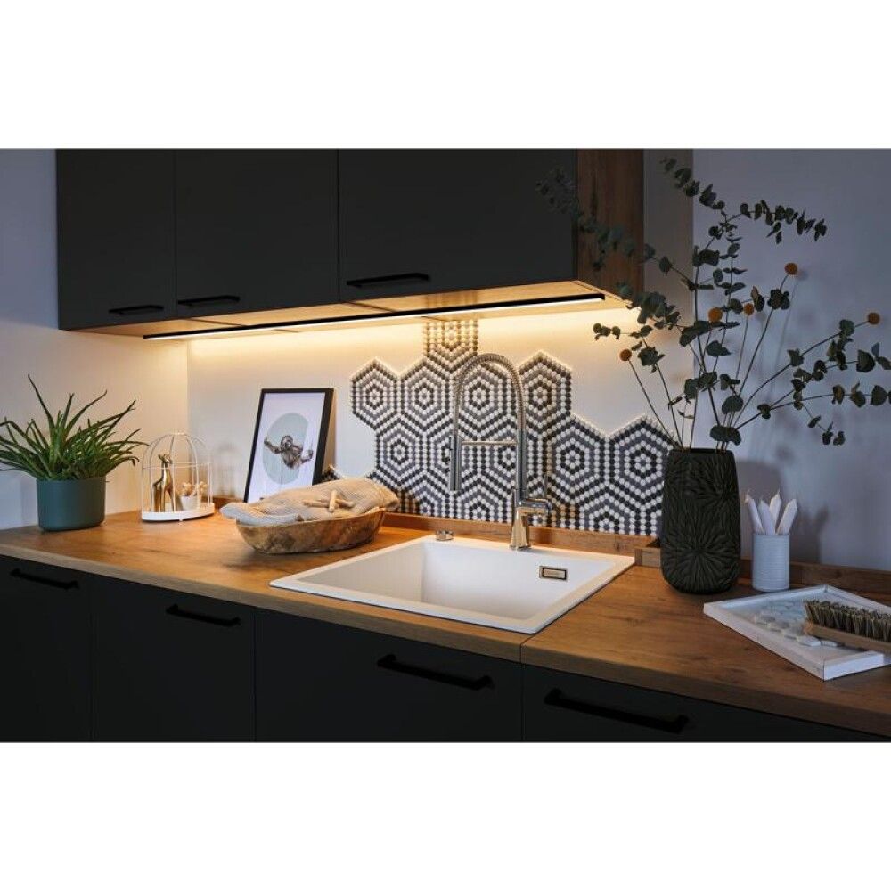 LED-valgusriba profiil Paulmann  Alus Valge hajuti 1m must