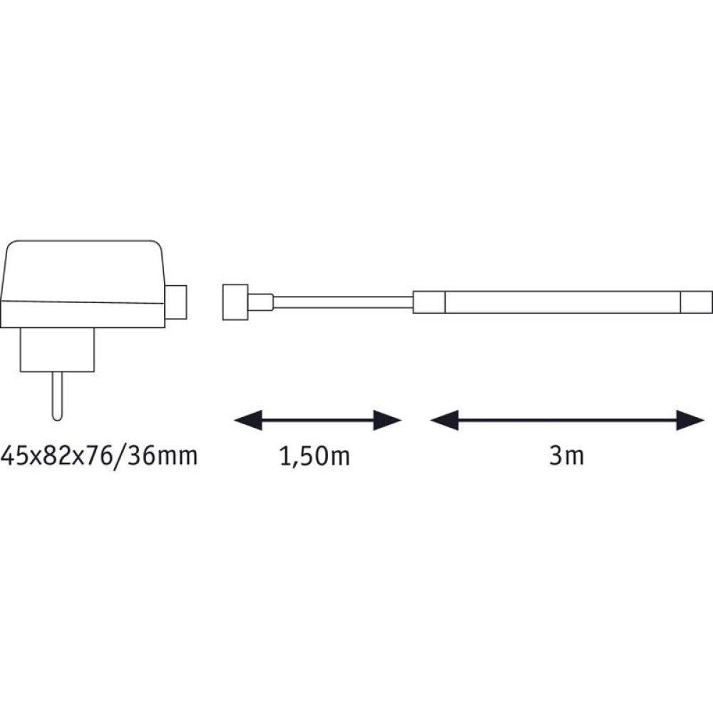 LED-valgusriba Paulmann SimpLED Outdoor 3 m