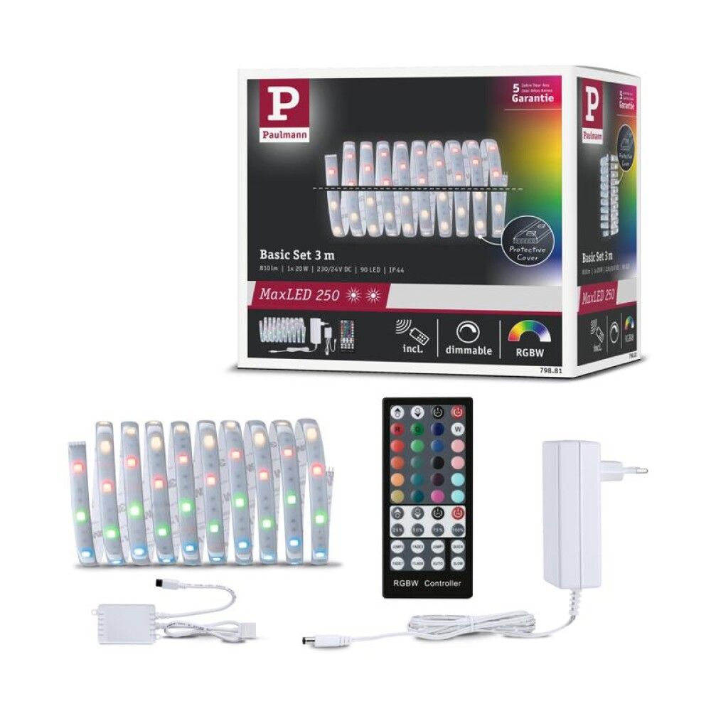 LED- valgusriba Paulmann Maxled 250 Basic RGBW 3 m