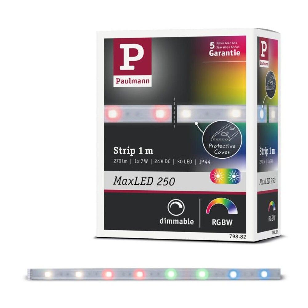 LED- valgusriba Paulmann Maxled 250 RGBW IP44, 1 m
