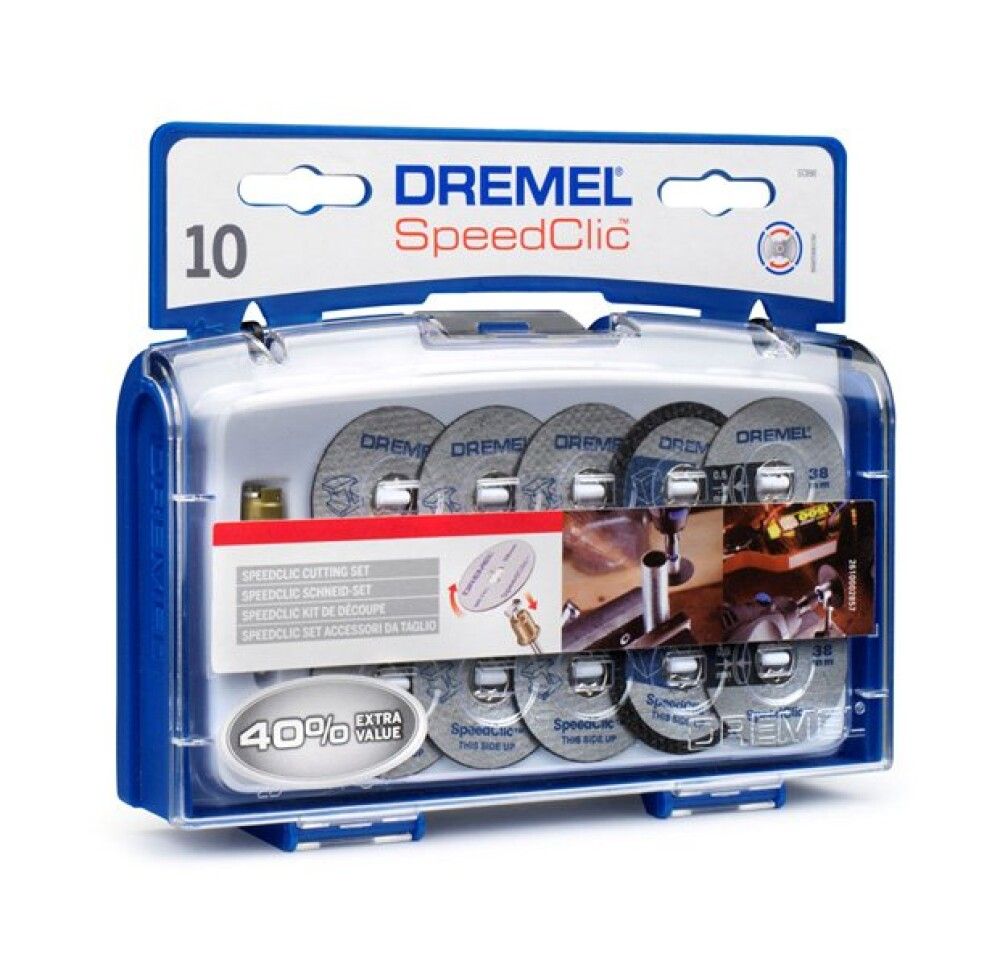 Tarvikutekomplekt Dremel SpeedClic 11-osaline