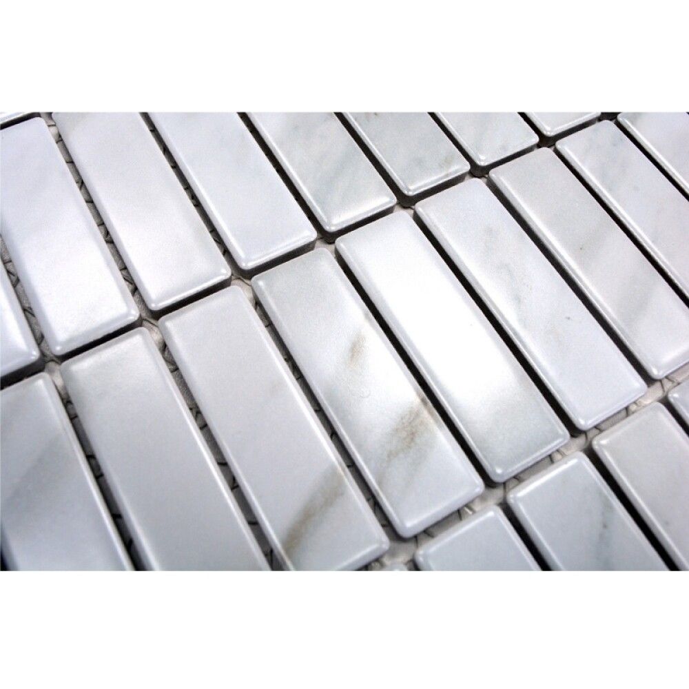 Kivimosaiik Optic valge 29,5 x 29 cm