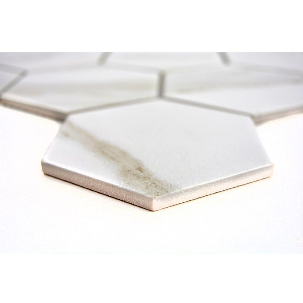 Mosaiik Fliesen Hexagon Calacatta