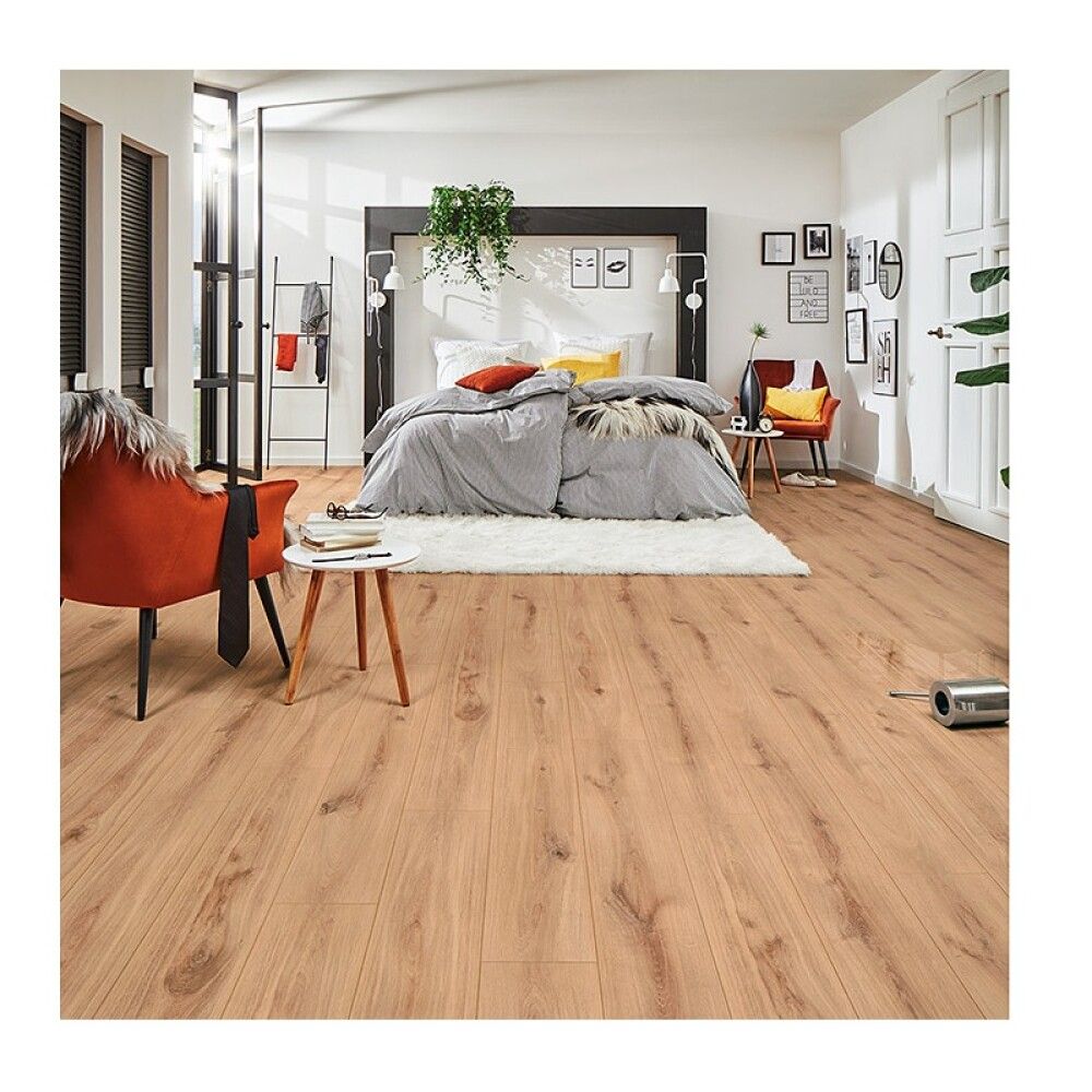 Niiskuskindel parkett Logoclic Aquaprotect Sunset Oak 8 mm KL33