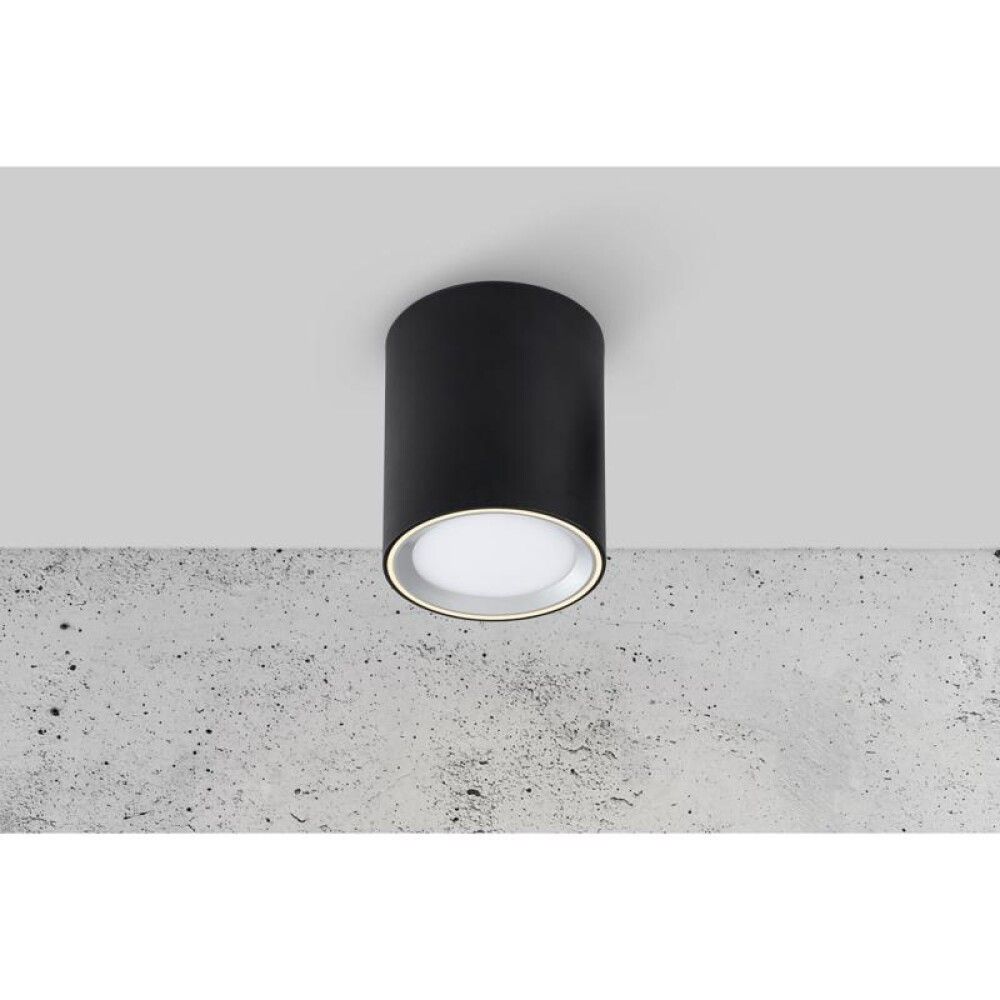 LED-kohtvalgusti Nordlux Fallon 12 cm must