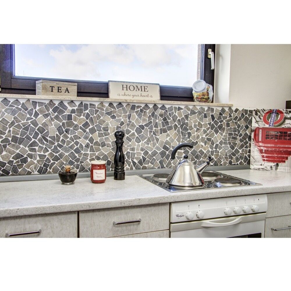 Looduskivimosaiik HuH Mosaik Bali Ciot uni Neromarquina 30,5 x 30,5 cm