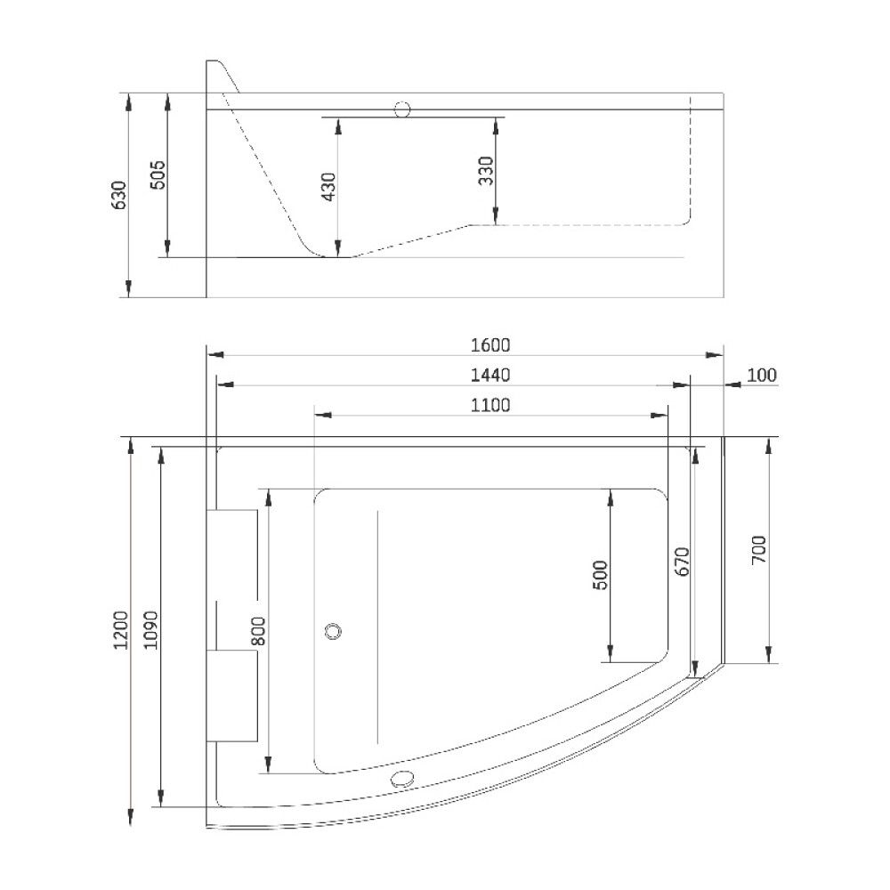 Vann Camargue Skärgård Värmland Clean vasak 160 cm