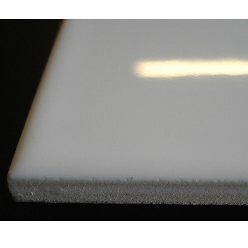 Seinaplaat Concept läikiv valge 20 x 40 cm