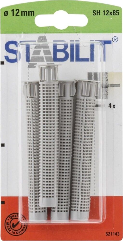 Sõeltüübel 12 x 85 mm