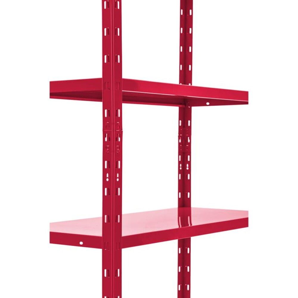 Metallriiul Regalux punane 180 x 90 x 40 cm