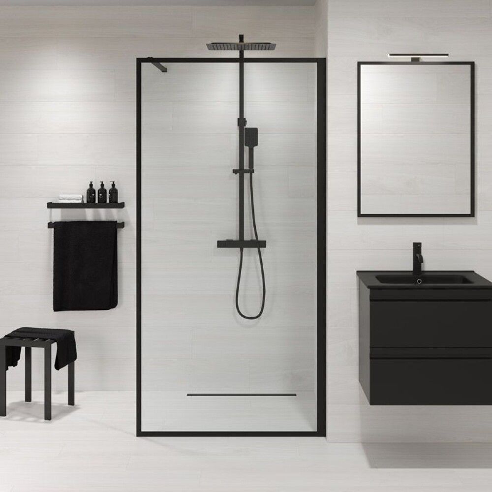 Dušisein Camargue Frame 100 cm must matt