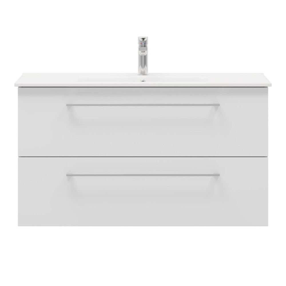 Valamukapp valamuga Camargue Freja matt valge 100 cm