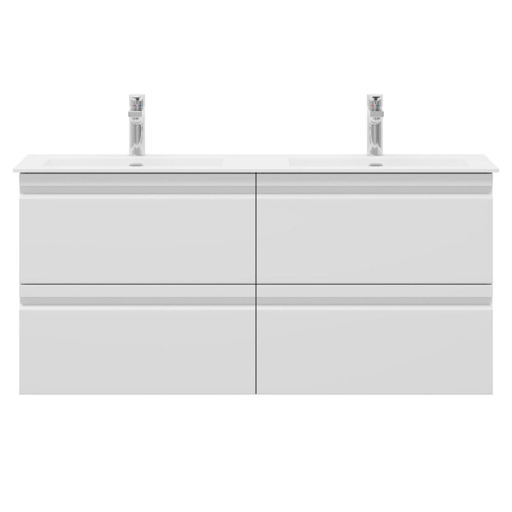 Valamukapp valamuga Camargue Annika matt valge 2 x 60 cm