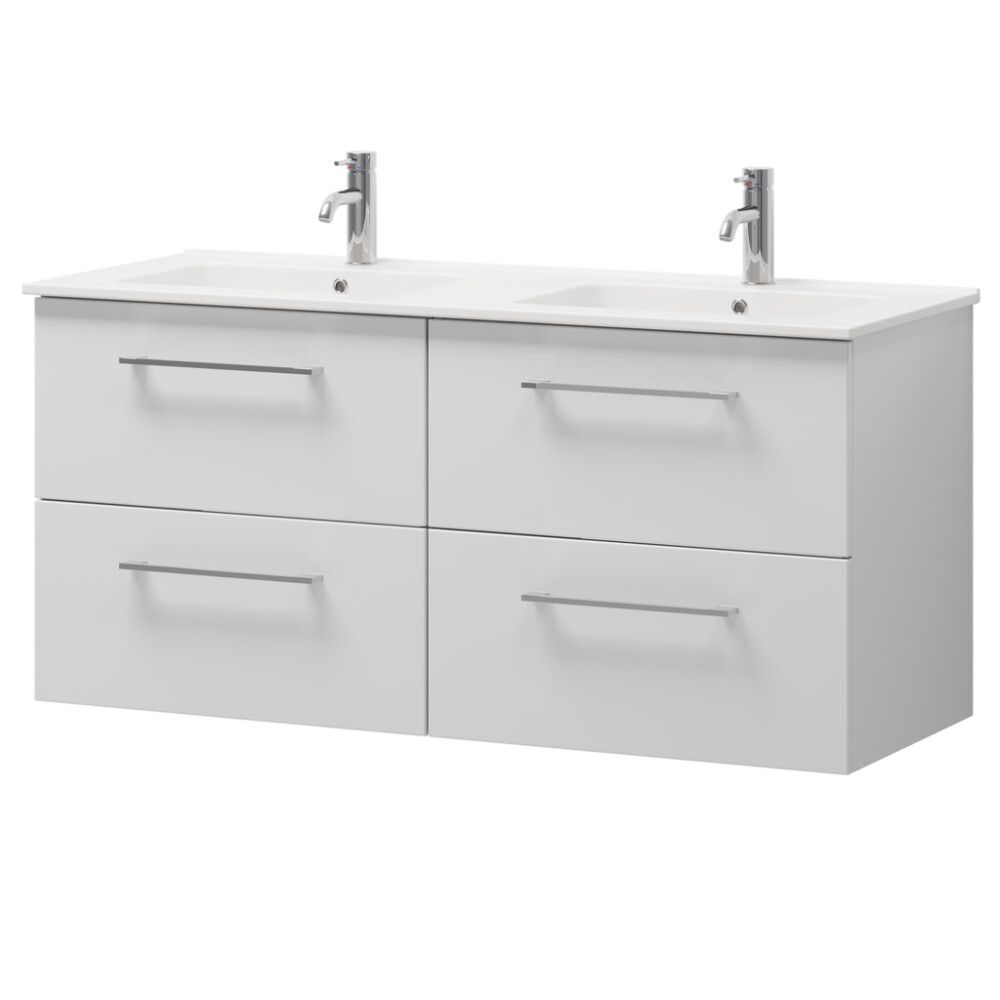 Valamukapp valamuga Camargue Adam matt valge 2 x 60 cm