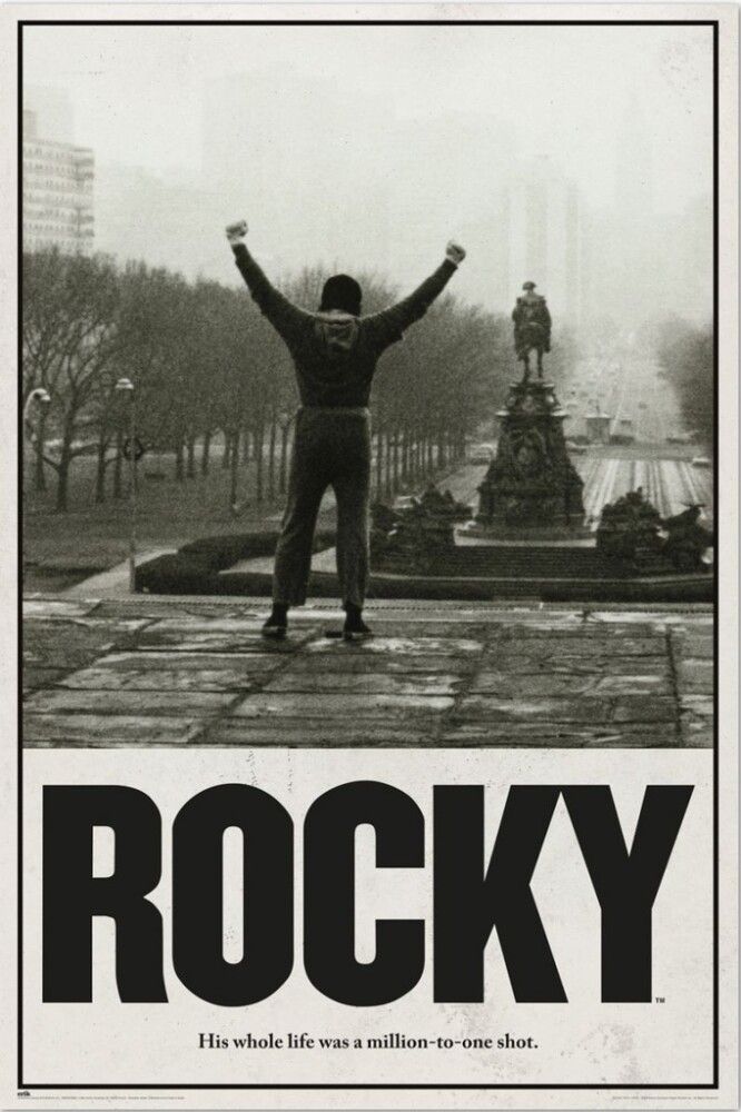 Poster Reinders 087 Rocky - Rocky Balboa