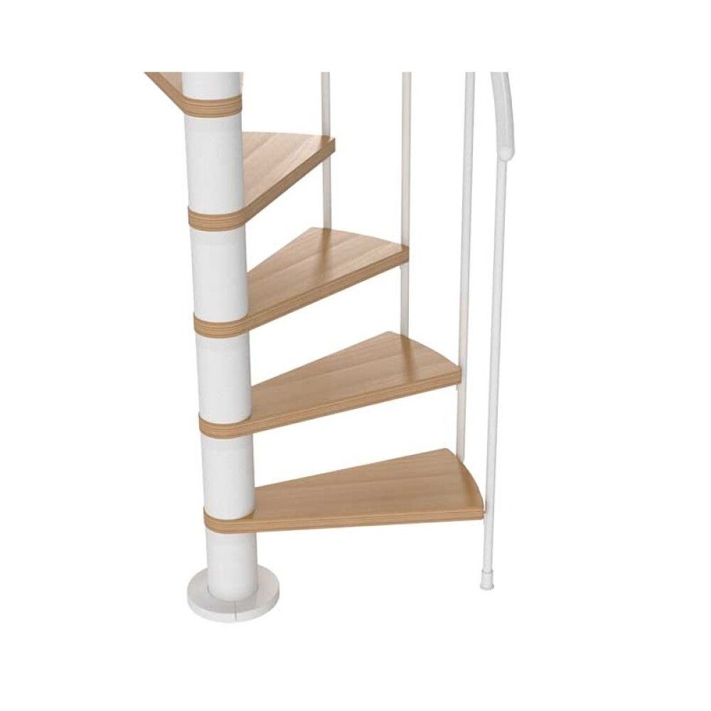 Keerdtrepp Dolle Calgary Valge 120 cm