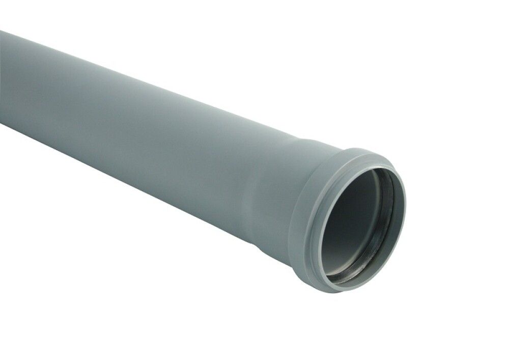 Kanalisatsioonitoru Marley HT DN40 x 1000 mm, hall