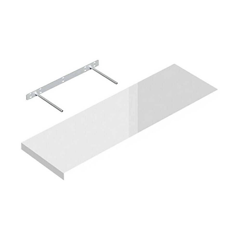 Seinariiul Regalux XL4 valge kõrgläige 79,5 x 23,5 x 3,8 cm