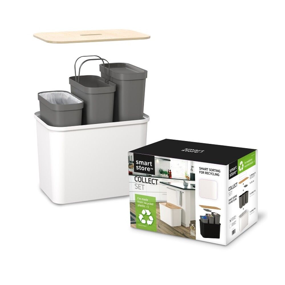 Säilituskast SmartStore™ Collect 76 l valge