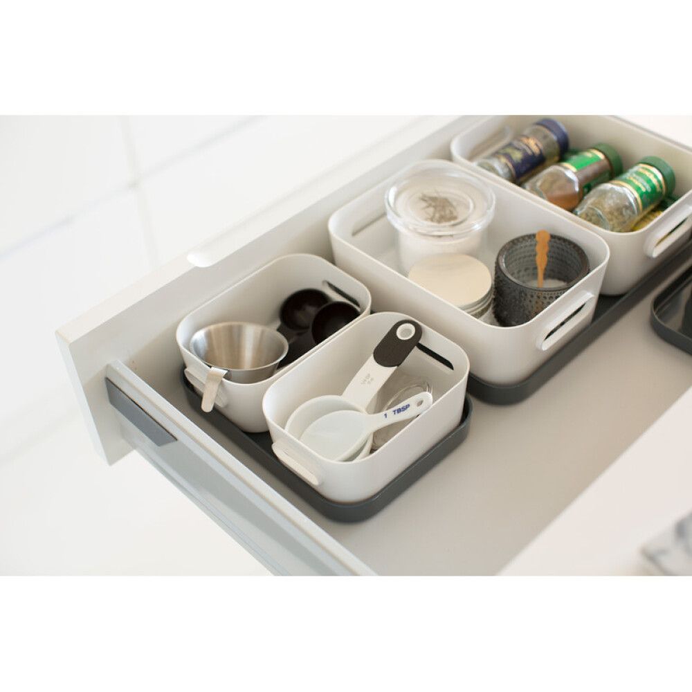 Kaas SmartStore Compact säilituskarbile S hall 19,5 x 14,5 x 2,5 cm