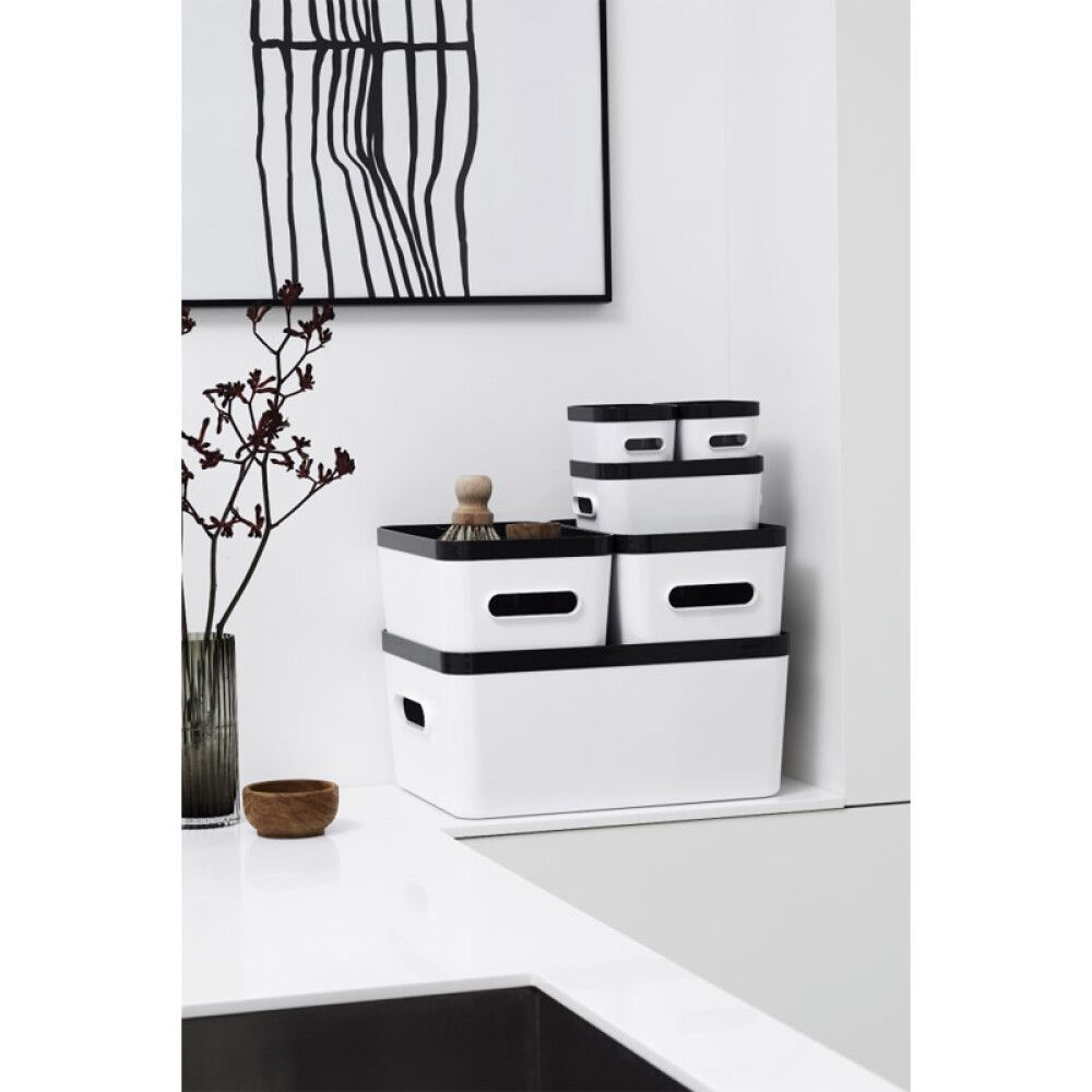 Kaas SmartStore Compact säilituskarbile S hall 19,5 x 14,5 x 2,5 cm