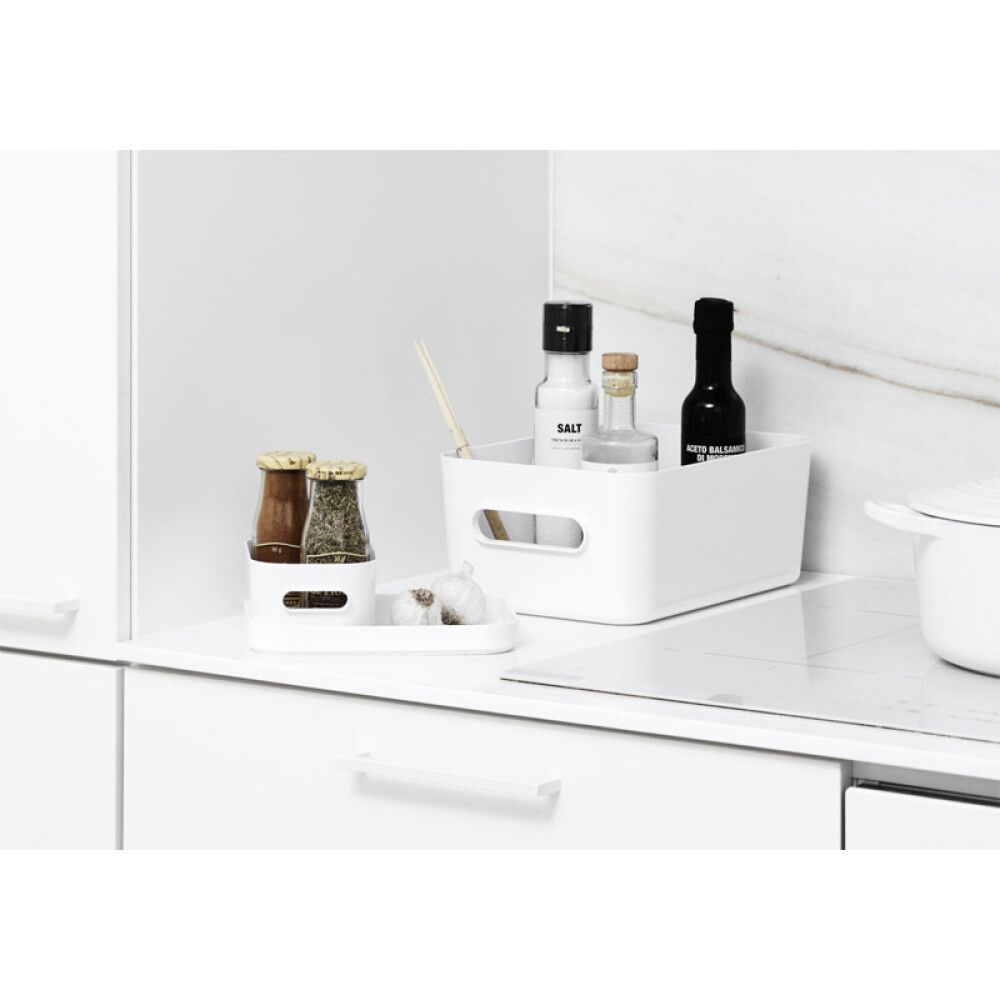 Säilituskarp SmartStore Compact M valge 29,5 x 19,5 x 12 cm