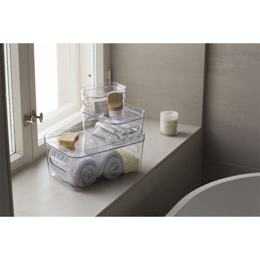 Säilituskarp SmartStore Compact M läbipaistev 29,5 x 19,5 x 12 cm