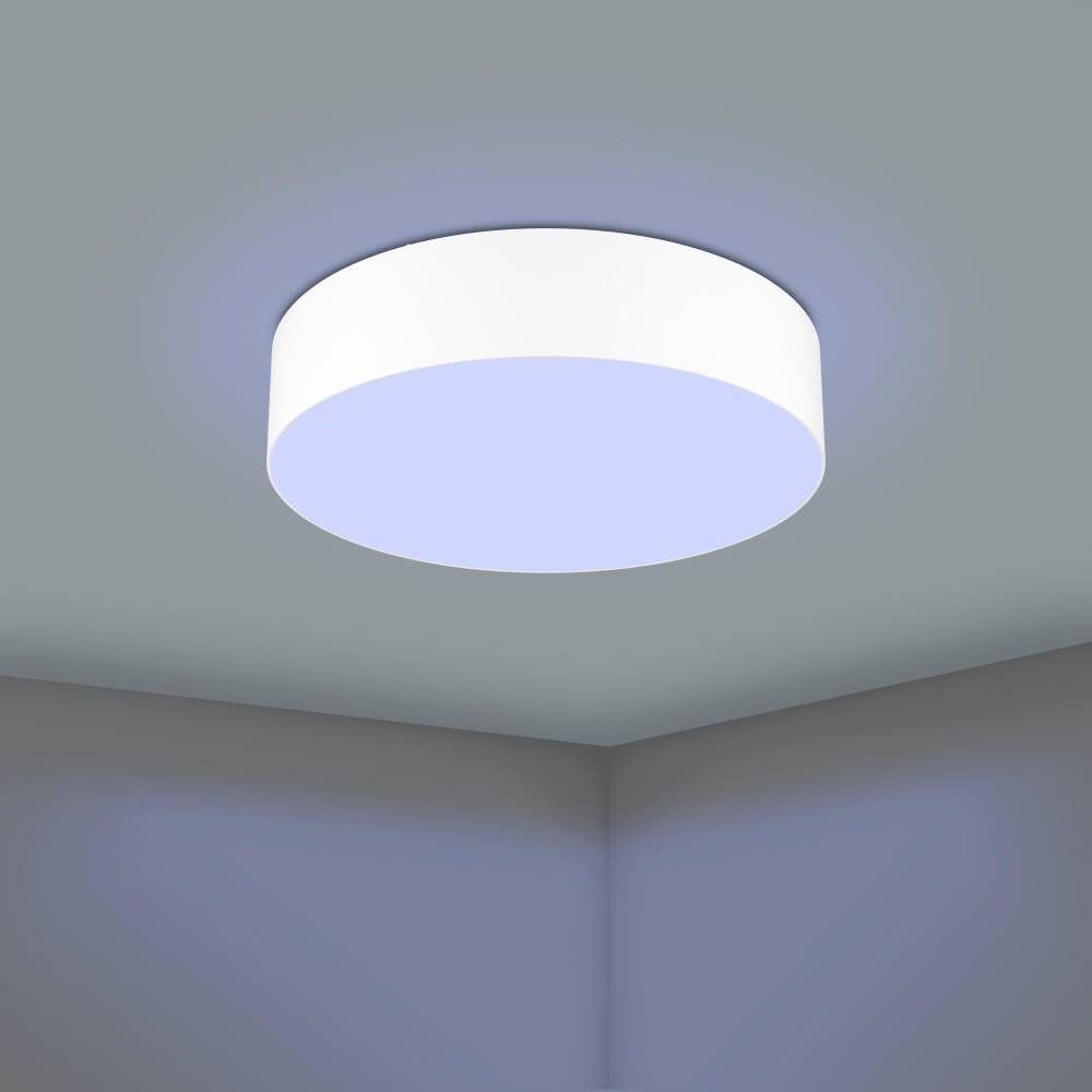 LED-laevalgusti Eglo Connect Romao-Z RGB Ø 57 cm valge