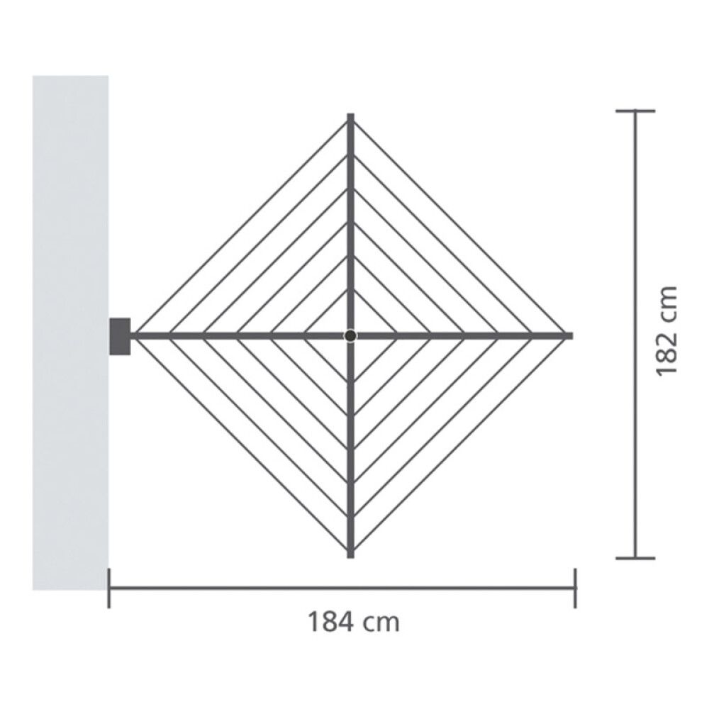 Kuivatusrest Brabantia Wallfix                               