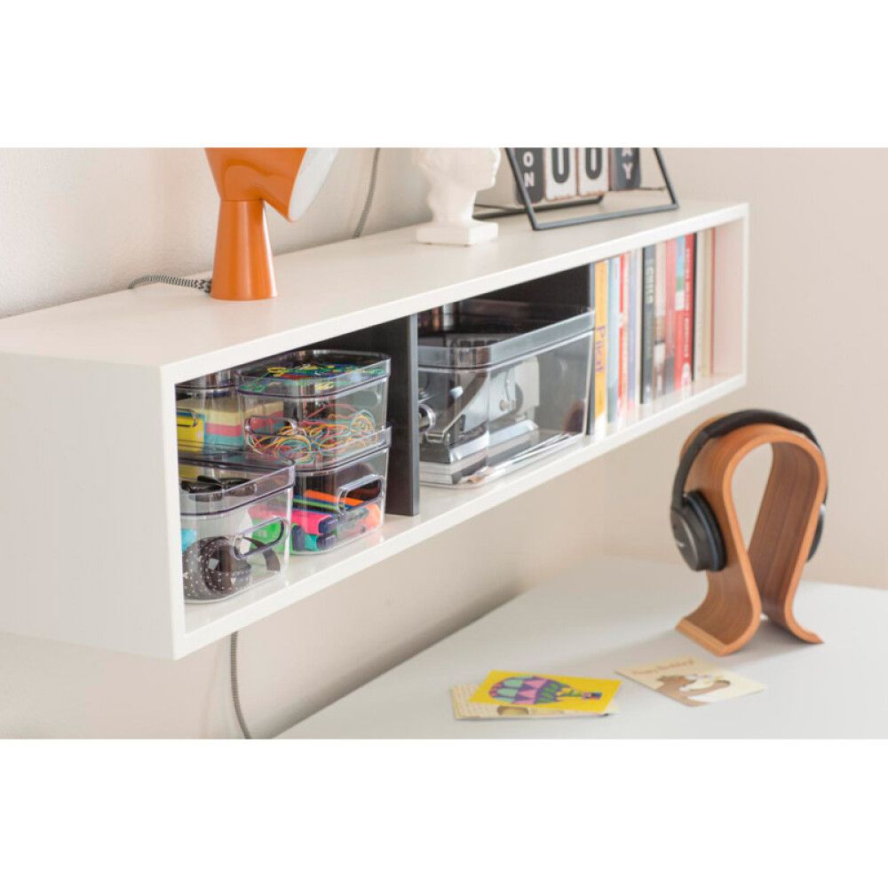 Säilituskarp SmartStore Compact L läbipaistev 41 x 28,7 x 15,5 cm